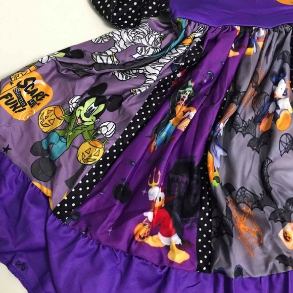 Minnie Mickey Halloween cute twirl dress - Picture 4 of 8